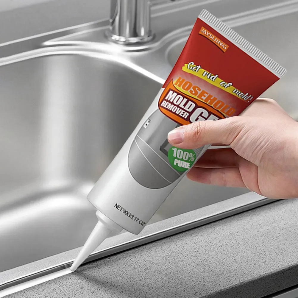 90g Household Mold Remover Gel Multi-purpose Mildew Repellent Gel For Furniture Tile Floor Cleaning Chemical Mildew Remover