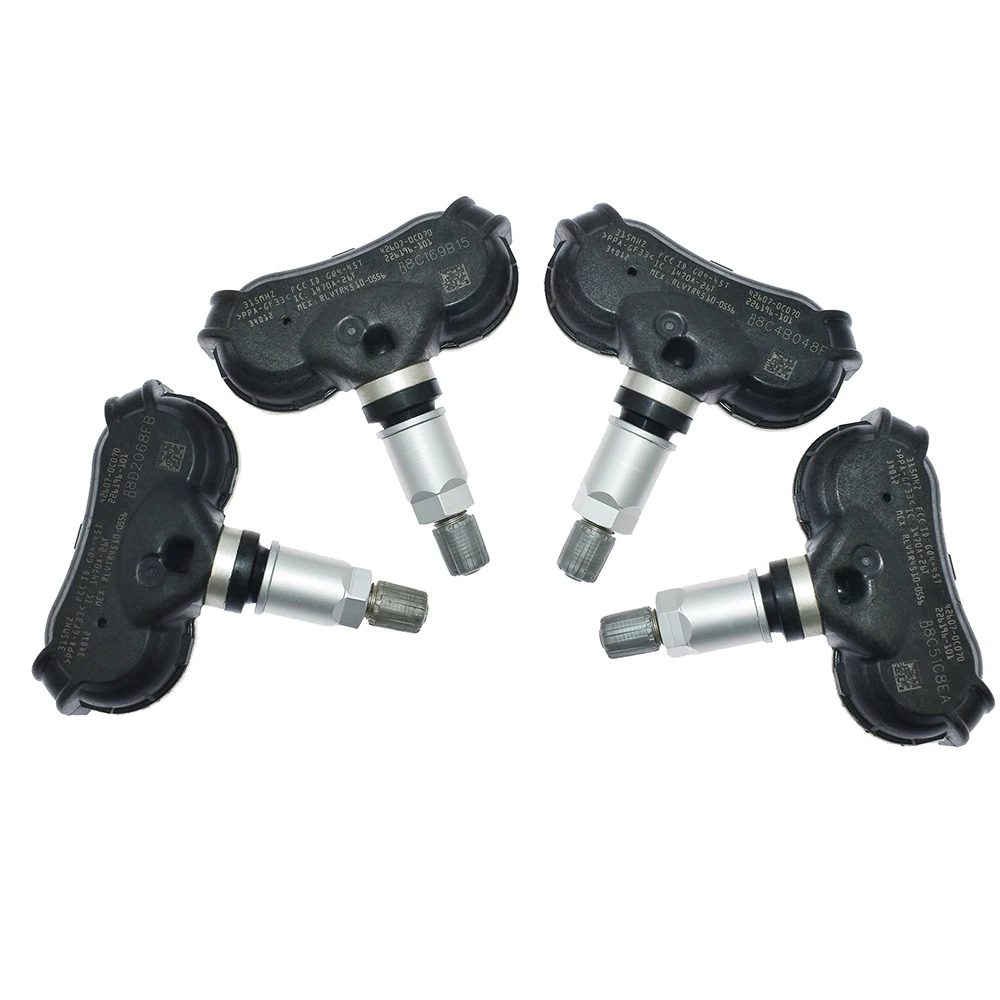 AUTOKAY New Tire Pressure Sensors Pack of 4 for Toyota Sienna Tundra Sequoia 42607-0C070 