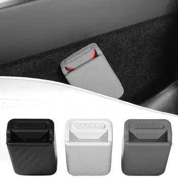 Per 20-25 MODEL3/Y Base per seggiolino auto Fibbia per cintura di sicurezza in silicone Accessori per copertura protettiva per interni auto