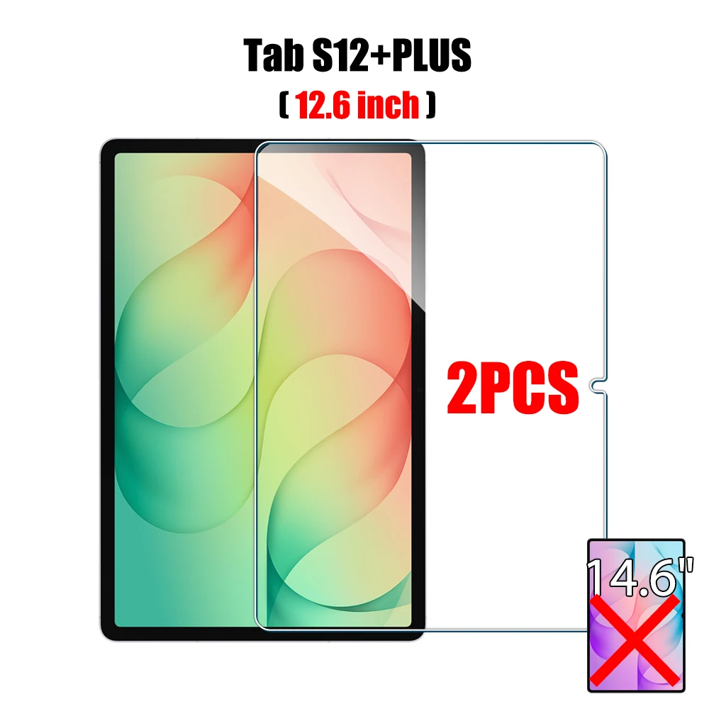 Premium Tempered Glass Screen Protector for Samsung Galaxy Tab S12 Ultra Plus - 9H Hardness Film Accessories