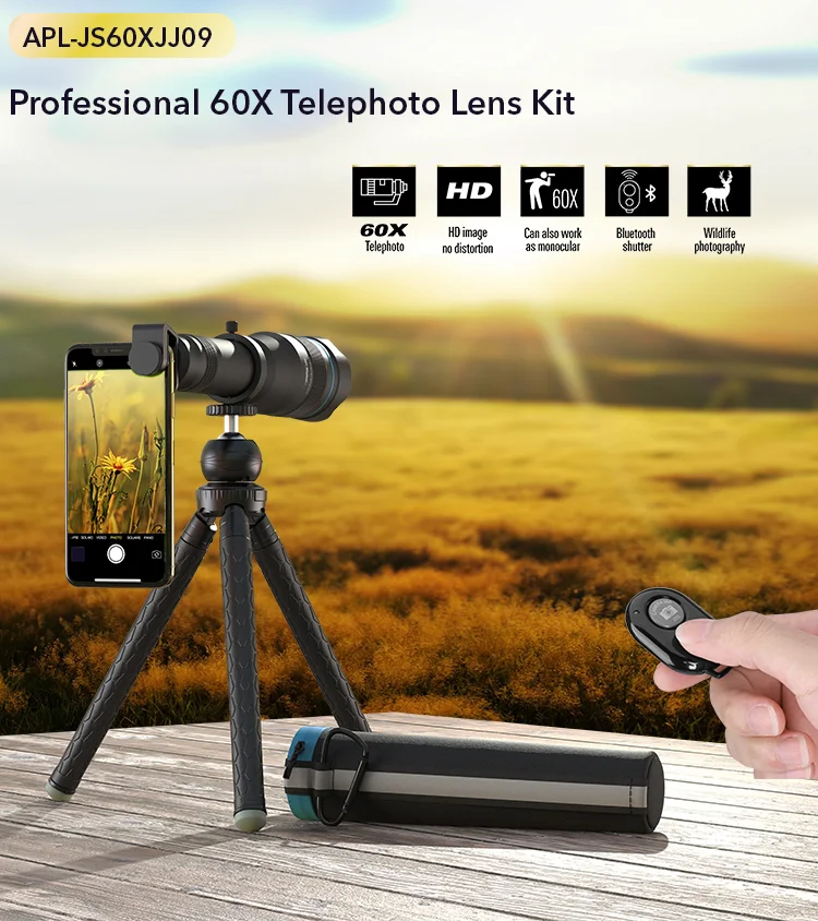 60X telephoto lens kit - smart cell direct