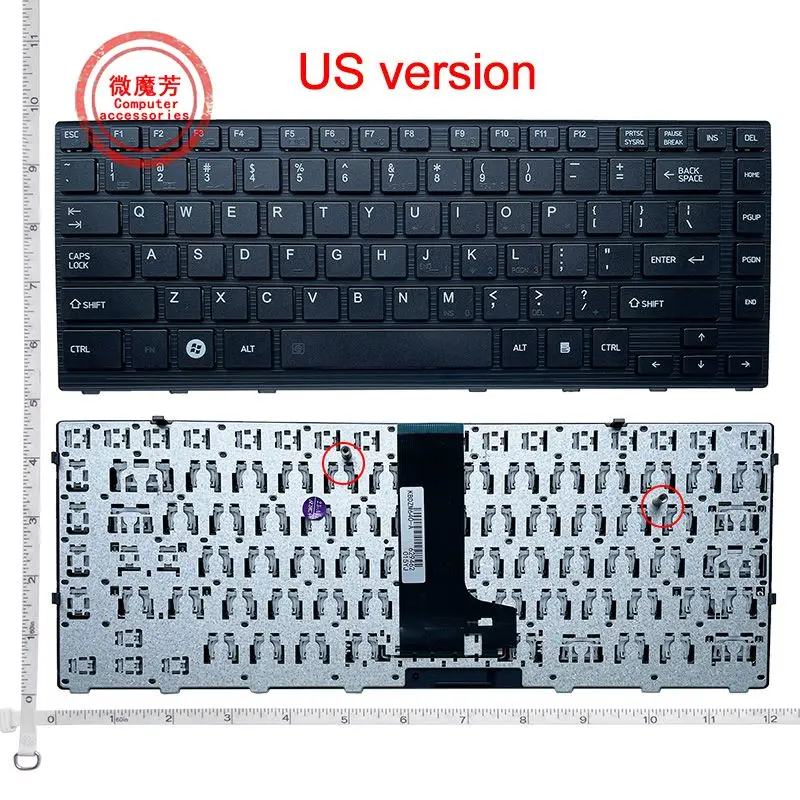 

Новая английская клавиатура для ноутбука Toshiba Satellite M640 M645 M650 M600 P745 R801