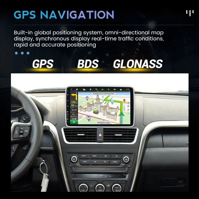 回転式タブレット,360度回転,Android 11,カーラジオ,9インチ,ビデオ