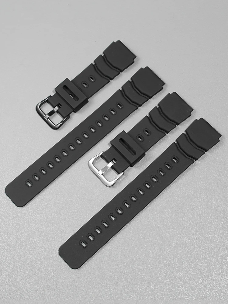Waterproof 20mm Resin Watch Band - Durable Silicone Strap