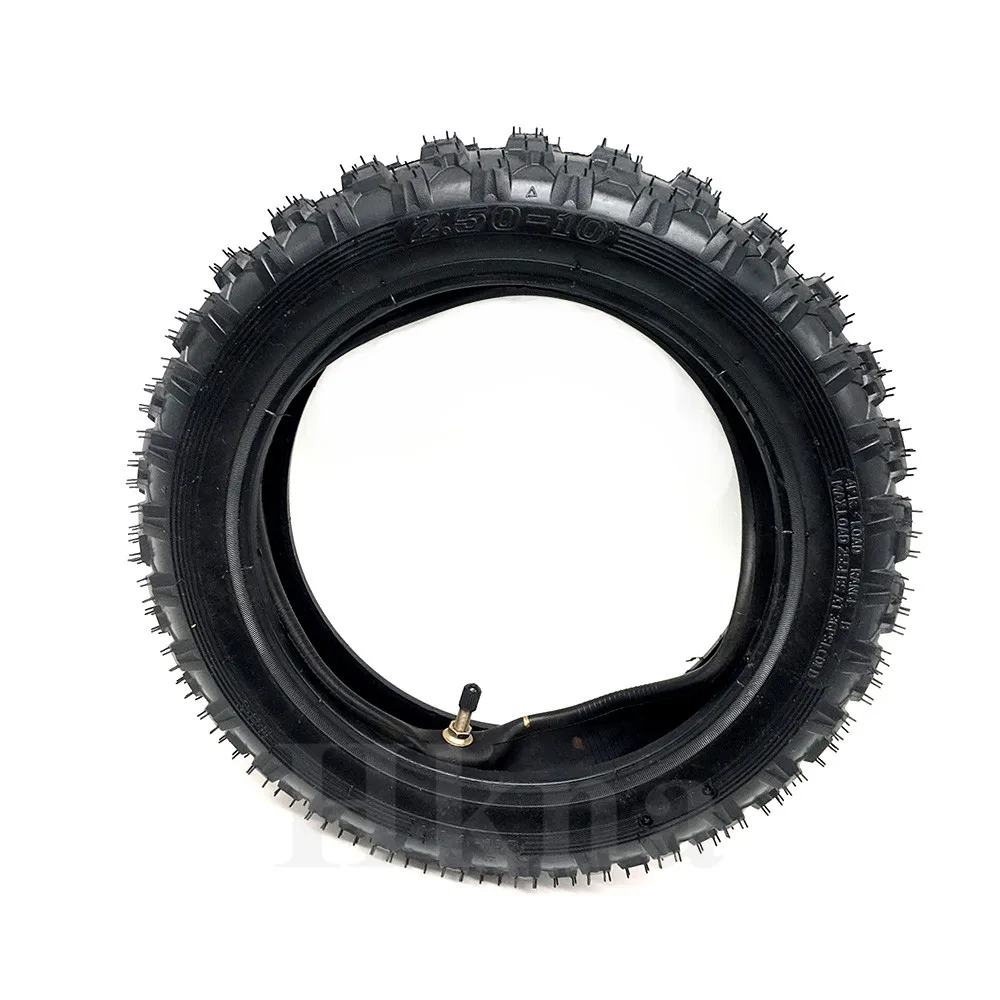 Electric Scooter Tire Mini Dirt Bike 2.50-10 for Mini Apollo Cross-country Motorcycle Honda CRF50-XR50 Yamaha PW50