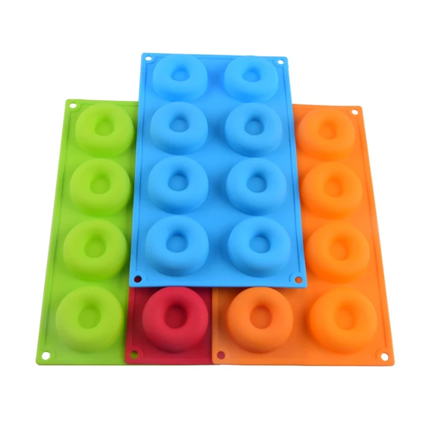 Szilikon Fánk Formák Sütő Serpenyő Nem Tapadós Tészta Csokoládé Torta Desszert Penész Diy Muffin Készít - Image 6