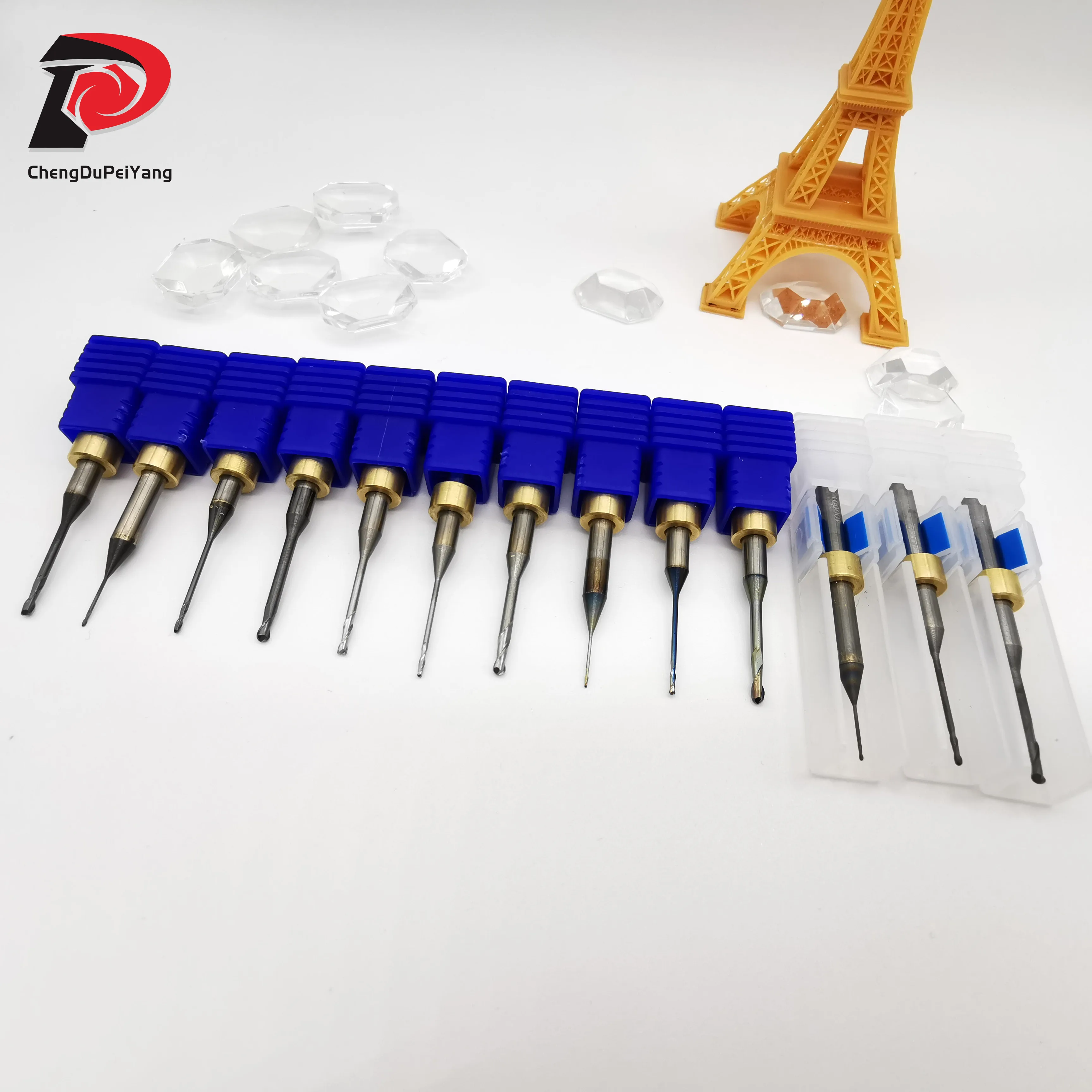 Cad-Cam-Fresado-Dental-de-carburo-de-tungsteno-cera-de-PMMA-fresa-de ...