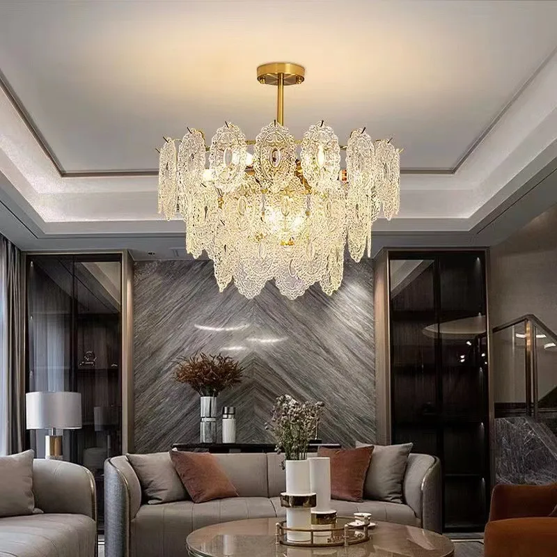 European Nordic Vintage Decorative Chandelier For Living Room Foyer ...