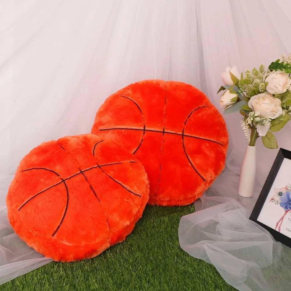 재미있는 부드러운 축구공 베개 45cm 스포츠 베개 럭비 농구 쿠션 선물