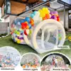 Inflatable Balloon Bubble House Tent Commercial Grade PVC Clear Bubble House with air Pump & Blower 10 ft  For Children's Party 2