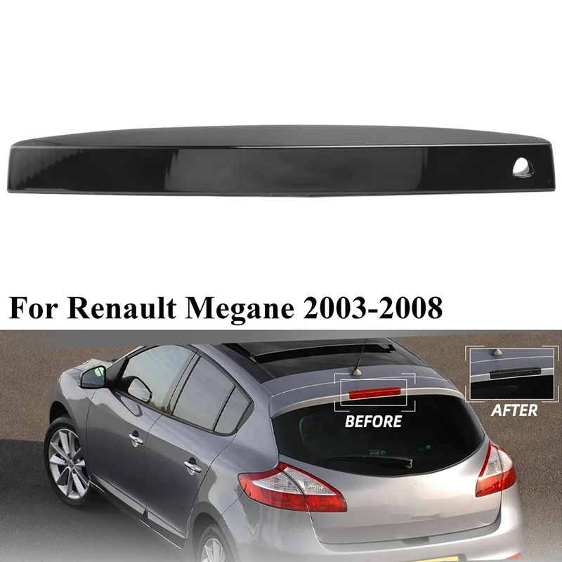

Третья третья Тормозная лампа, фонарь стоп-сигнала для Renault Megane MK II 2003-2008, задняя фонарь, черный корпус