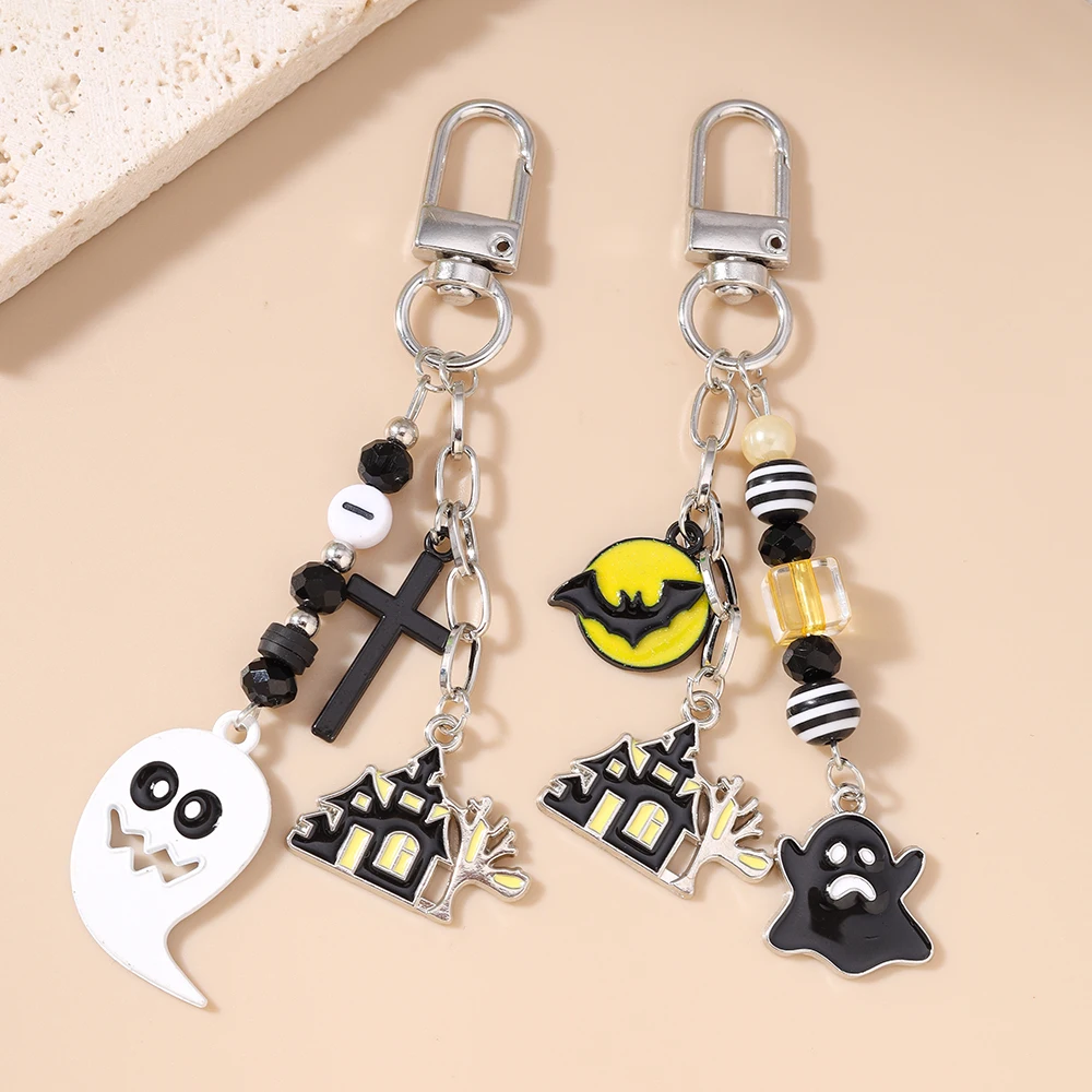 Portachiavi catenella Neo Gothic e Dark in stile Halloween (anno 2026) 14 Portachiavi catenella Neo Gothic e Dark in stile Halloween (anno 2026) - immagine 10