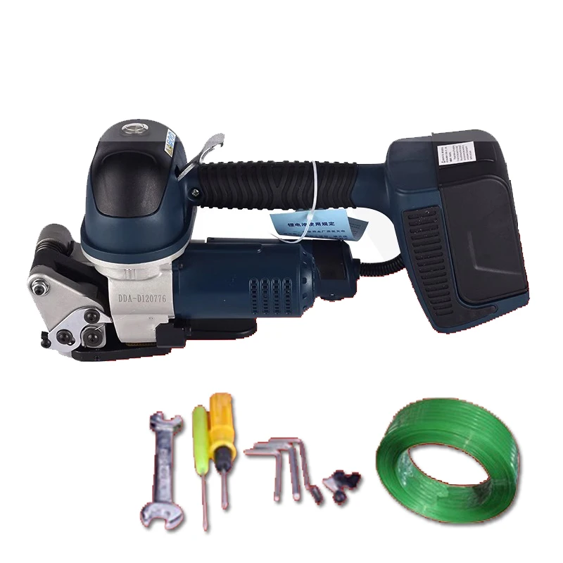 Dd19/25A Reggiatrice Elettrica Portatile Hot Melt Reggiatrici Portatili In Plastica Pet Cintura In Acciaio Avvolgitrici Per Cartoni