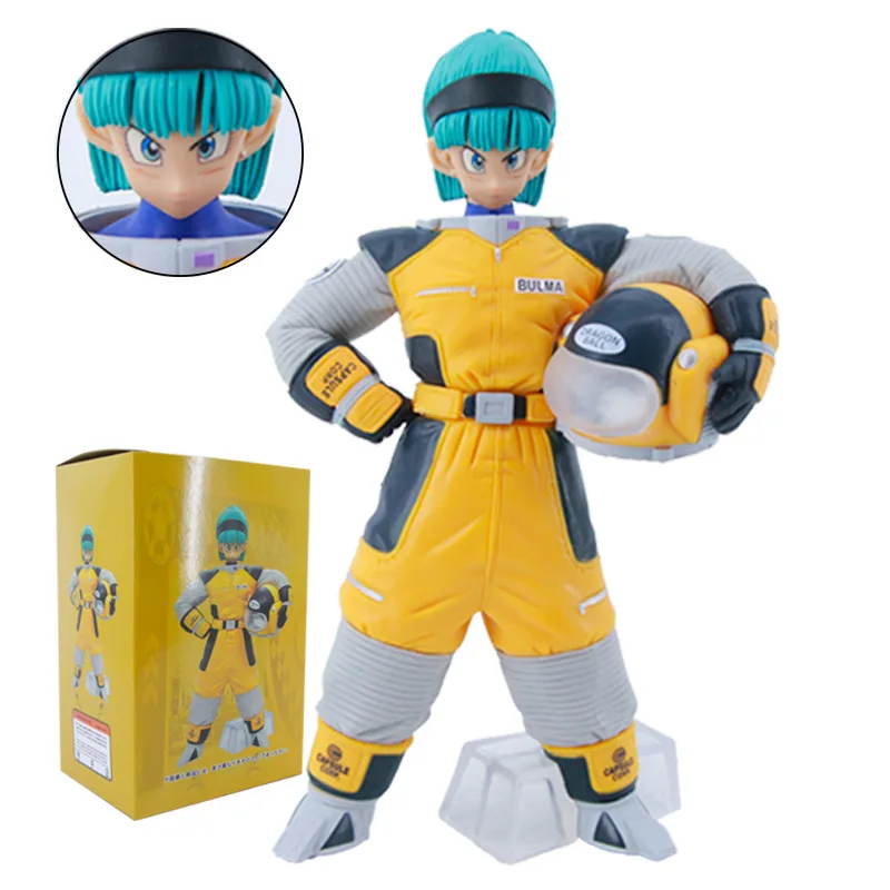 

Драконий жемчуг Z Φ Bulma Namek фигурка космический костюм Bulma экшн-фигурка 21 см в наличии Коллекционная модель игрушки подарки