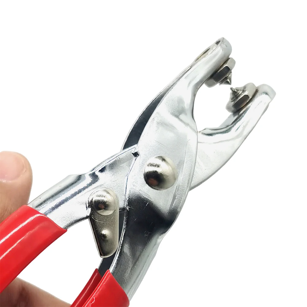 Professional Badmintons Racket Trumpet Pliers Portable Badmintons Racket Cold Press Plier for Maintenance Outdoor Grommet Clamp