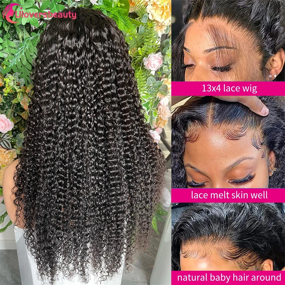 36 34 40 Bouclée Perruques Cheveux Humains Water Curly Human Hair Wigs 13X6 Curly Human Hair Wig Perruque Bouclée Cheveux Humain 250% Densité Perruque Bouclée Haut Qualité Demi 12A Perruques Bouclées Livraison 3 Jours