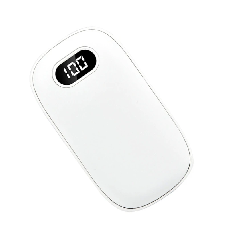 

Temperature Display USB Hand Warmer Adjustable Heat for Comfortable Use Digital Temperature Display Heater 6000mAh