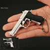 1:3 Mini 92F Pistol Model Alloy Detachable Assemblable Toy Keychain Pendant Metal Toy Gun Bag Decoration Boys Gift 1