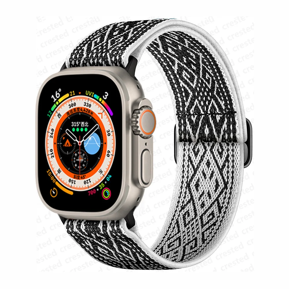 Durable Nylon Elastic Watch Strap Bracelet