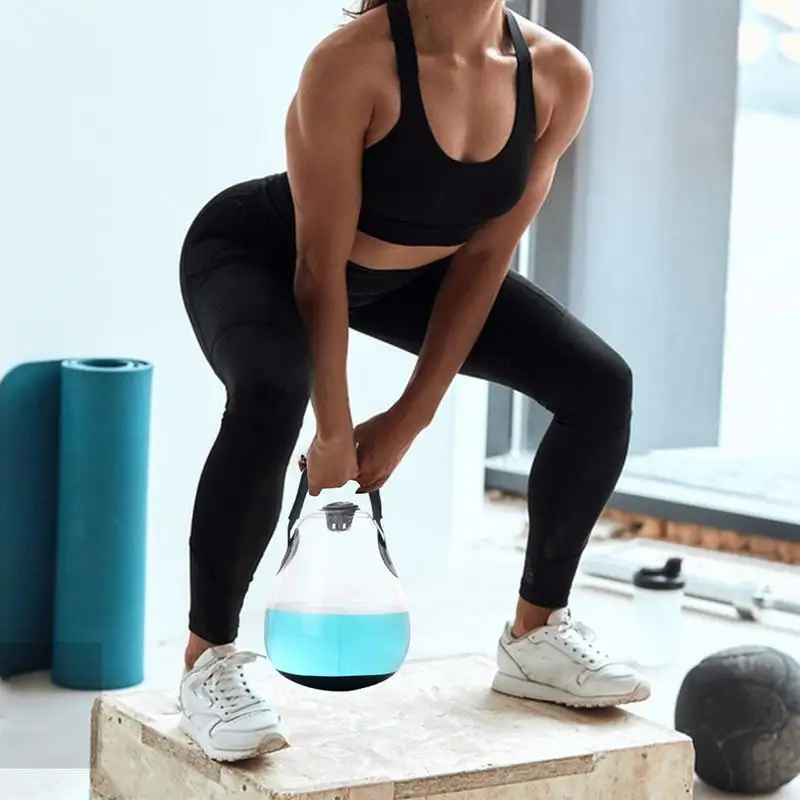 Fitness Water Bag Inflatable Sports Water Bag Flexible Weight Adjustment Fitness Equipment For Work Area Core Training Balance