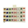 64Pcs Tiktok Seaside Escape Mahjong Tile Game with Pattern of Flag Ball Funny Parent Child Party Game Children Toy Gift ﻿ 6