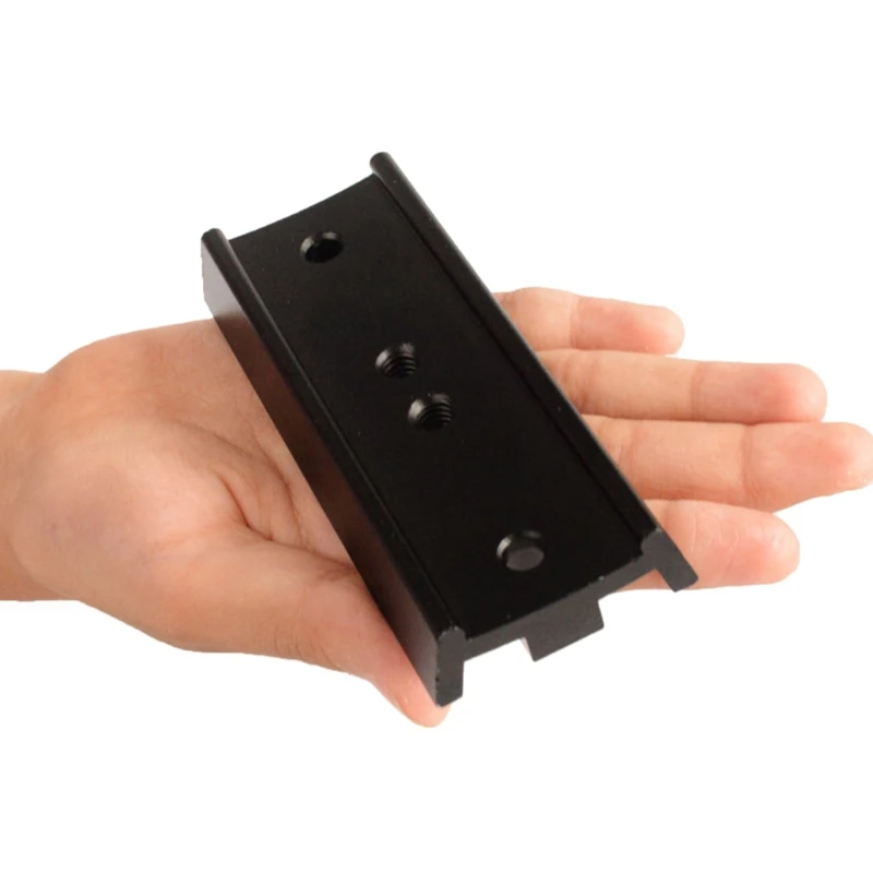 Rails Bars Metal Dovetail Mounting Plate 108mm Aluminum Mounting Plate Saddles
