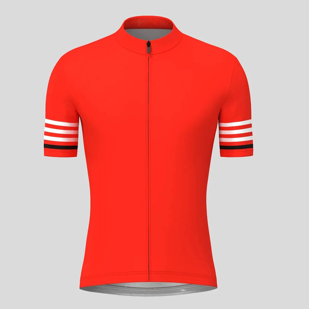 

Minimal Stripes Cycling Jersey Short Sleeve Summer Bike Shirt Bicycle Wear Mountain Road Clothes Breathable MTB Clothing