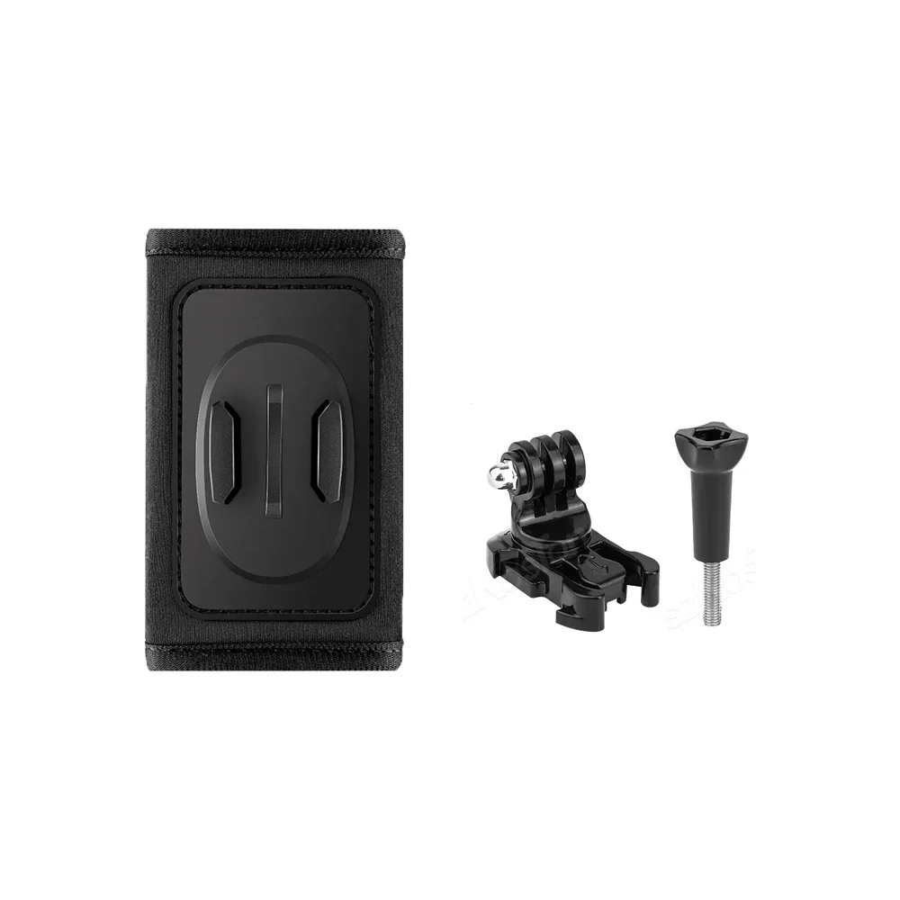360° Rotation Backpack Strap Mount Holder for GoPro Hero 13 12 11 10 9 8 SJCAM AKASO insta360 DJI OSMO Action Camera Accessories