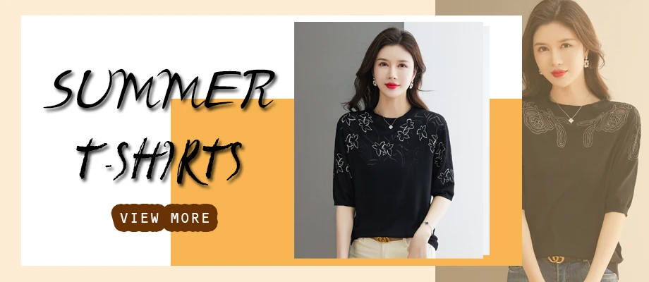 Description Picture 2 of itemPrint T Shirt Women Pullovers 2025 Summer Clothes For Women Tees Top Short Sleeve Women's T-shirt