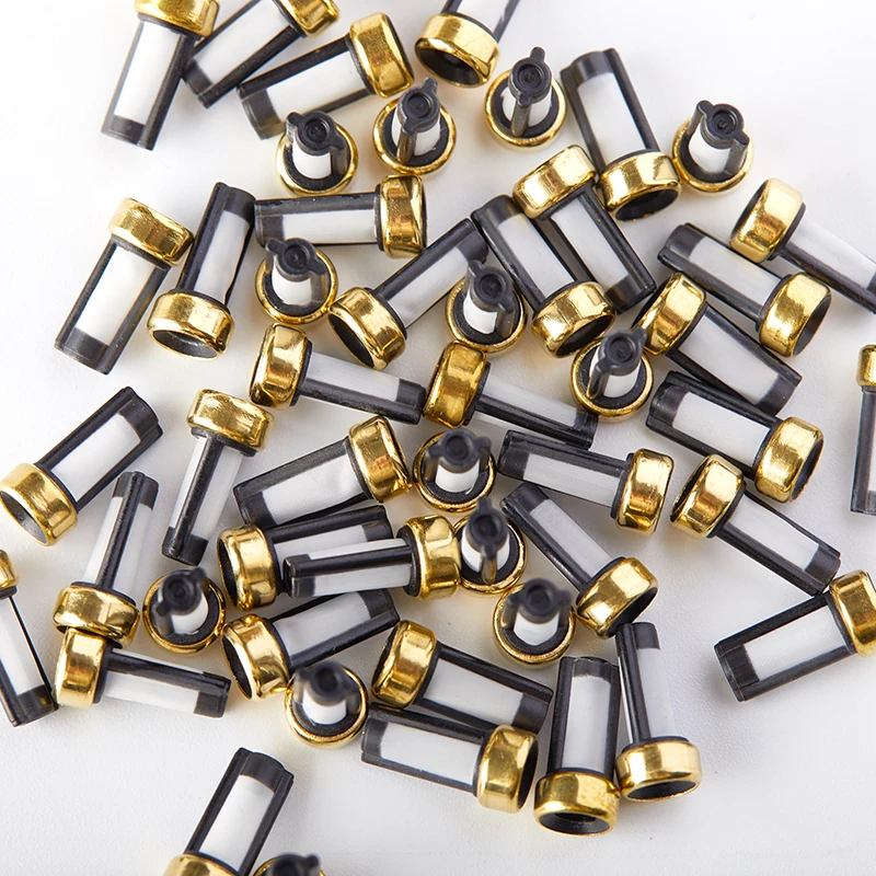 

10pcs/set Fuel Injector Micro Basket Filter Universal Fit For Injector Repair Tools Auto Replacement Parts 6*3*12mm