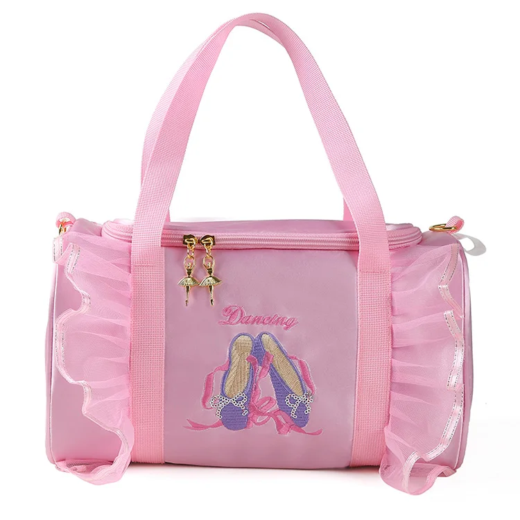 Girl Ballet Lace Ballet Bag Danse Bag Children Dance Bags For Kids Girls Lovely ballet dance bags