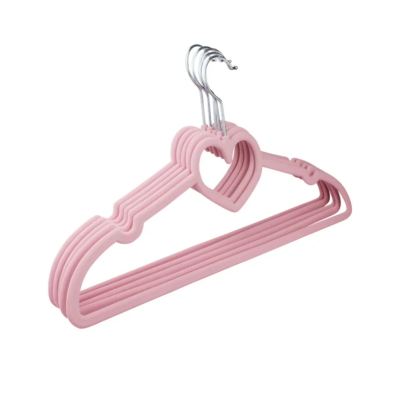 Non-slip Coating Pile Hanger, Group Love Hanger, 10Pcs per Lot 5