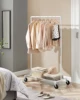 SONGMICS Heavy-Duty Clothes Rack, Clothing Rack for Hanging Clothes, Industrial Garment Rack on Wheels, Metal Frame 1