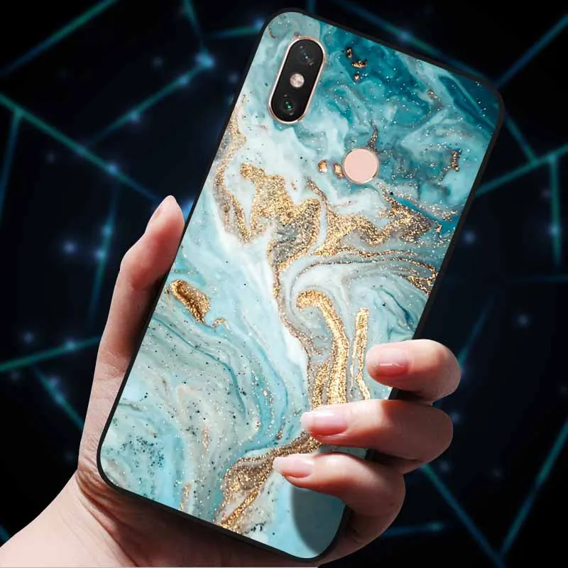 Premium Marble Soft TPU Silicone Shockproof Phone Case