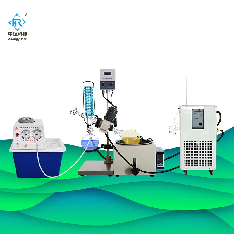 chemistry lab kit Vacuum Vap rotary evaporator rotor evaporator litre rotovap essential oil vacuum distillation extraction kit