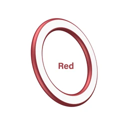 Universal Magnetic Ring Holder Stand with Super Magnet (Red)