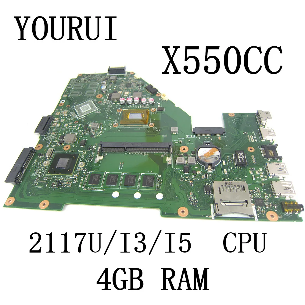 X550CC-For-ASUS-X550C-X550CL-X552C-Y581C-R510C-Laptop-Motherboard-with ...