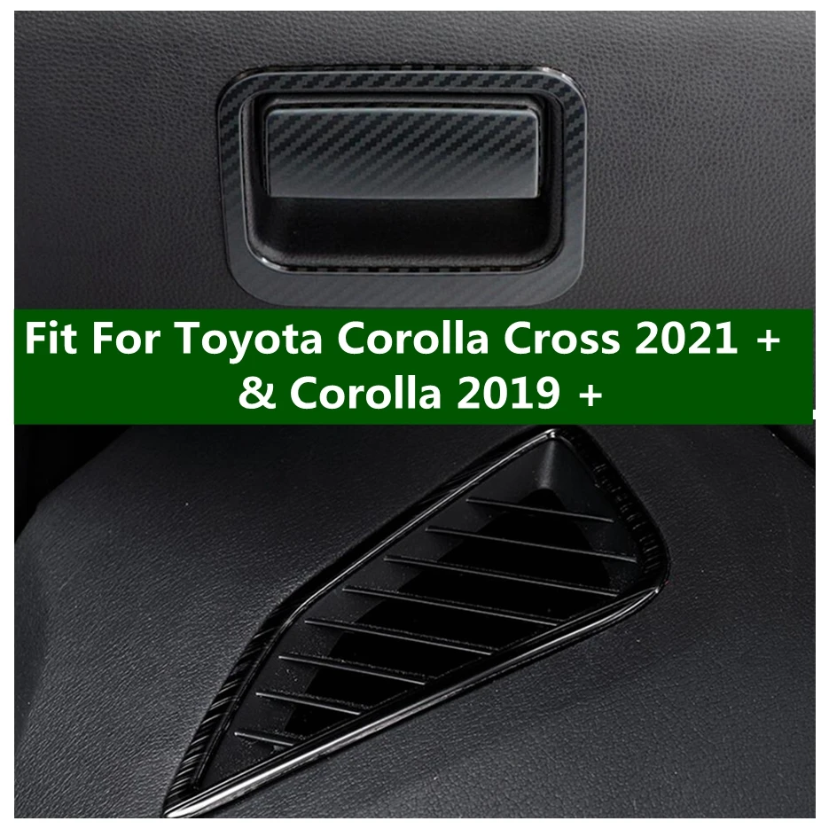 

Glove Storage Box / Air Condition Outlet Vent Cover Trim For Toyota Corolla Cross 2021 - 2023 & Corolla 2019 - 2023 Accessories