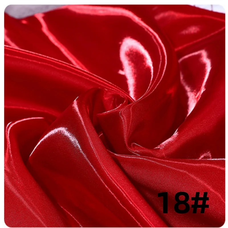 Liquid Water Light Reflective Satin Fabric by the Meter - Smooth, Breathable Finish