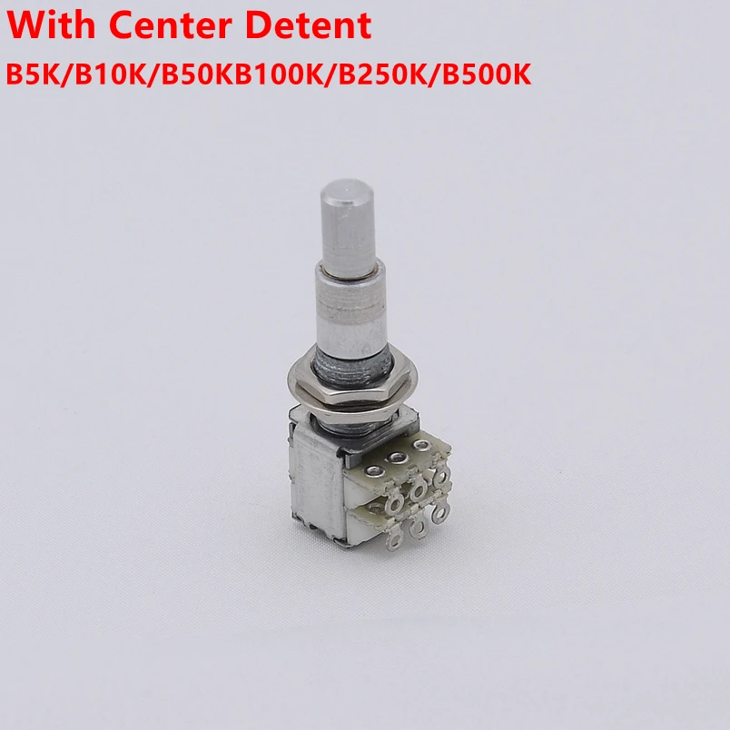 1 Set Guitar Bass Stacked Dual Concentric Potentiometer(POT) With