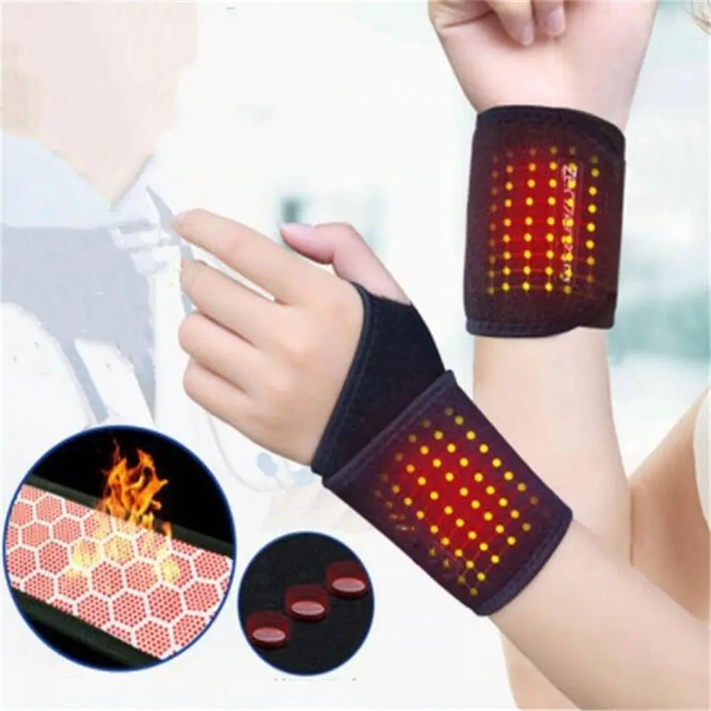 1 Pair Tourmaline Self-Heating Wrist Brace 2