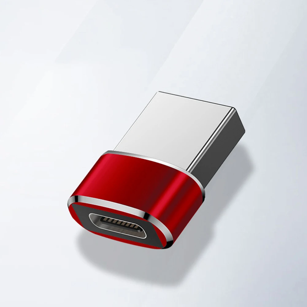 USB 수-C 타입 암 어댑터, 아이폰 12 13 프로 맥스, C 타입 데이터 변환기, USB 충전기, C 타입 커넥터, 무작위 색상