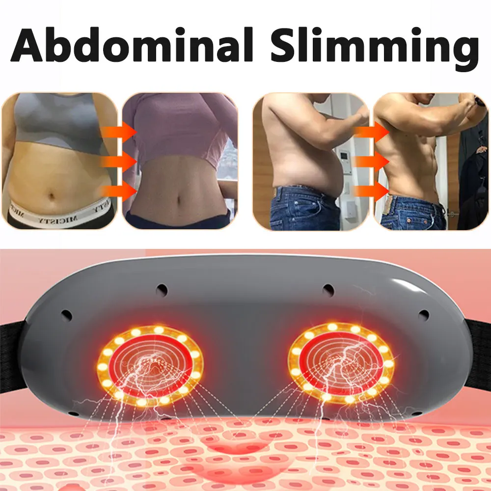 ElectricAbdominalSlimMassagerFatCelluliteBurnerWaistBeltEMS