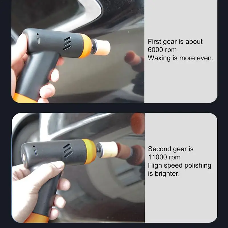Portable Waxing Machine Car Detailing Scratch Repair Tool Cordless Waxing And Polishing Machine Cars Accessories