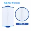 Cryspool Spa Filter Compatible with Unicel 4CH-21, PTL18, PDM25P4, PTL18P4, FC-0121, 20245-238, SD-00845, 19sq.ft, 2 Pack 5