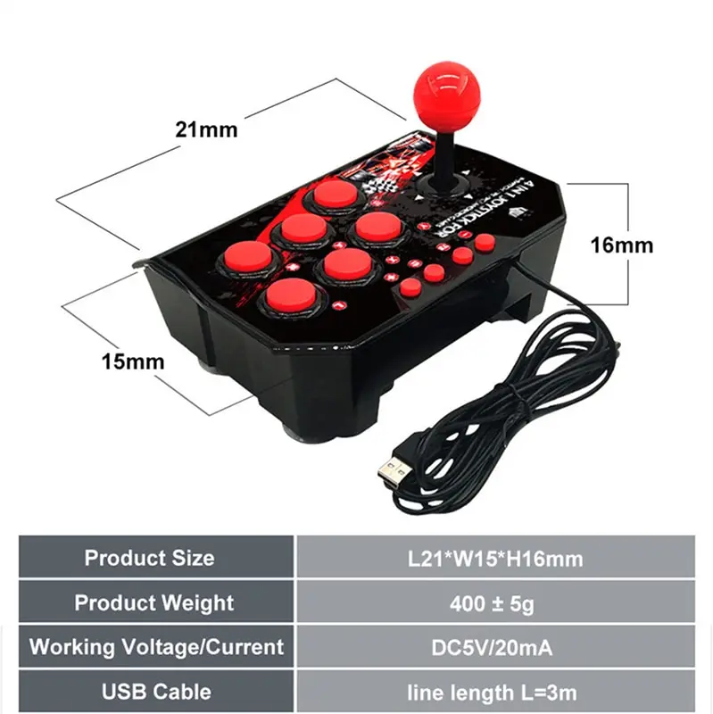 GAMINJA NS002 4 1 Ʈ ̵ ܼ  ̽ƽ Ŀ  Ʈѷ ٵ ġ PS3 PC ȵ̵ TV