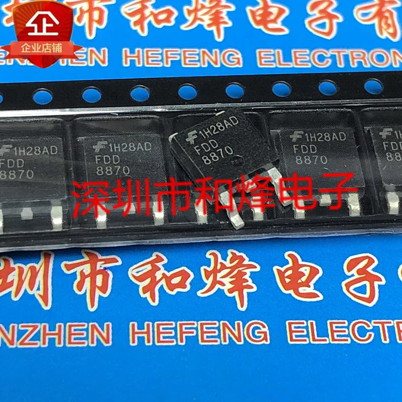 

5 шт.-10 шт. FDD8870 TO-252 30V 160A Новый и оригинальный на складе