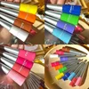 Liquid Blue Eyeliner Pencil Ultra-thin Long Lasting Quick Dry Smooth Rainbow Colorful Eye Liner Waterproof No Blooming Cosmetics 6