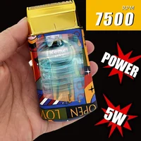 Kemei KM-RS7098 Titanium Double Foil Reciprocating Shaver Professional Barber Finishing Electric Men Razor Graffiti Pattern 2