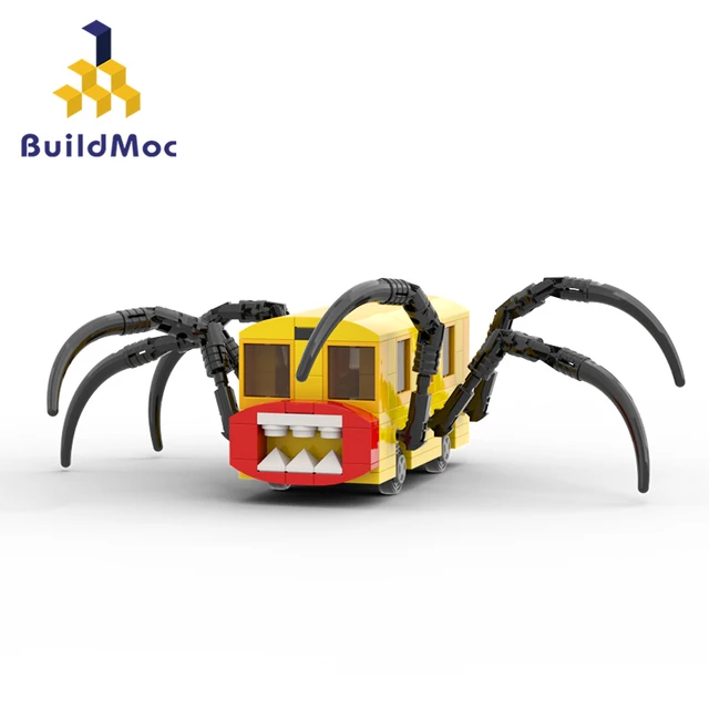 Charles choo choo aranha trem bloco de construção brinquedo horror jogo  ônibus comedor figura boneca monstro figuras animais tijolos modelo  presente do miúdo - AliExpress